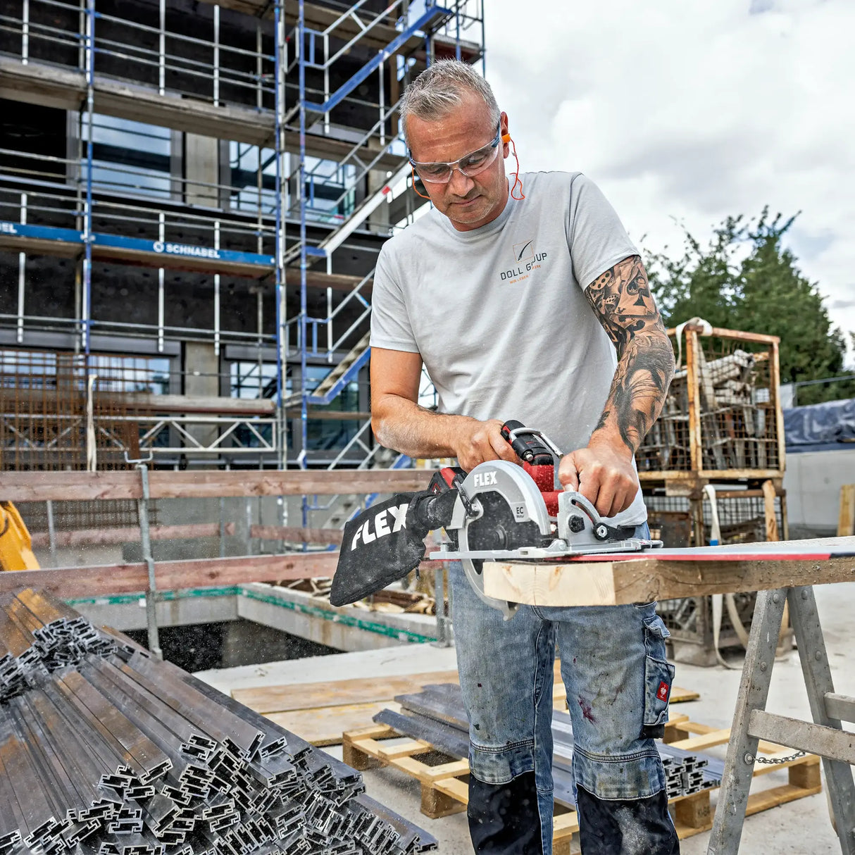 Kit combinado Flex V RFE 40 EC + CS 68 EC 18V 8Ah