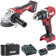 Combo Kit Flex L 125 EC LD + PD 2G EC LD TC 18V 5Ah