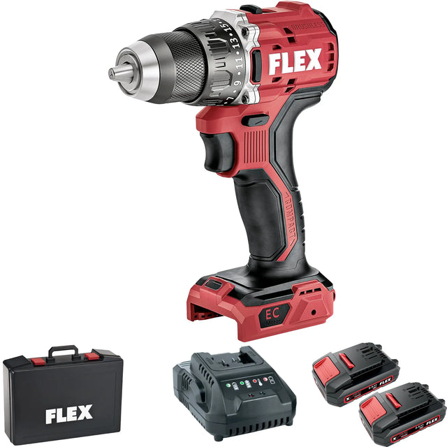 Trapano Avvitatore Flex DD 2G EC LD C 18V 2.5Ah