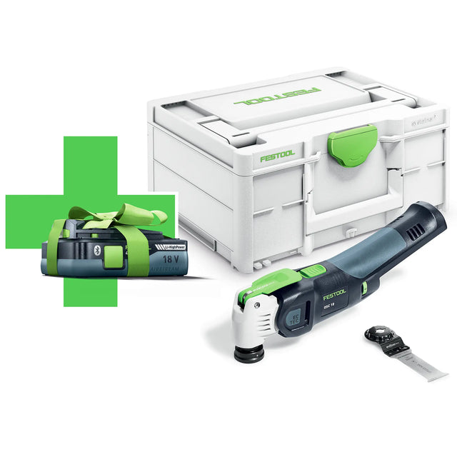Utensile Multifunzione Festool OSC E-Basic 18V 4Ah