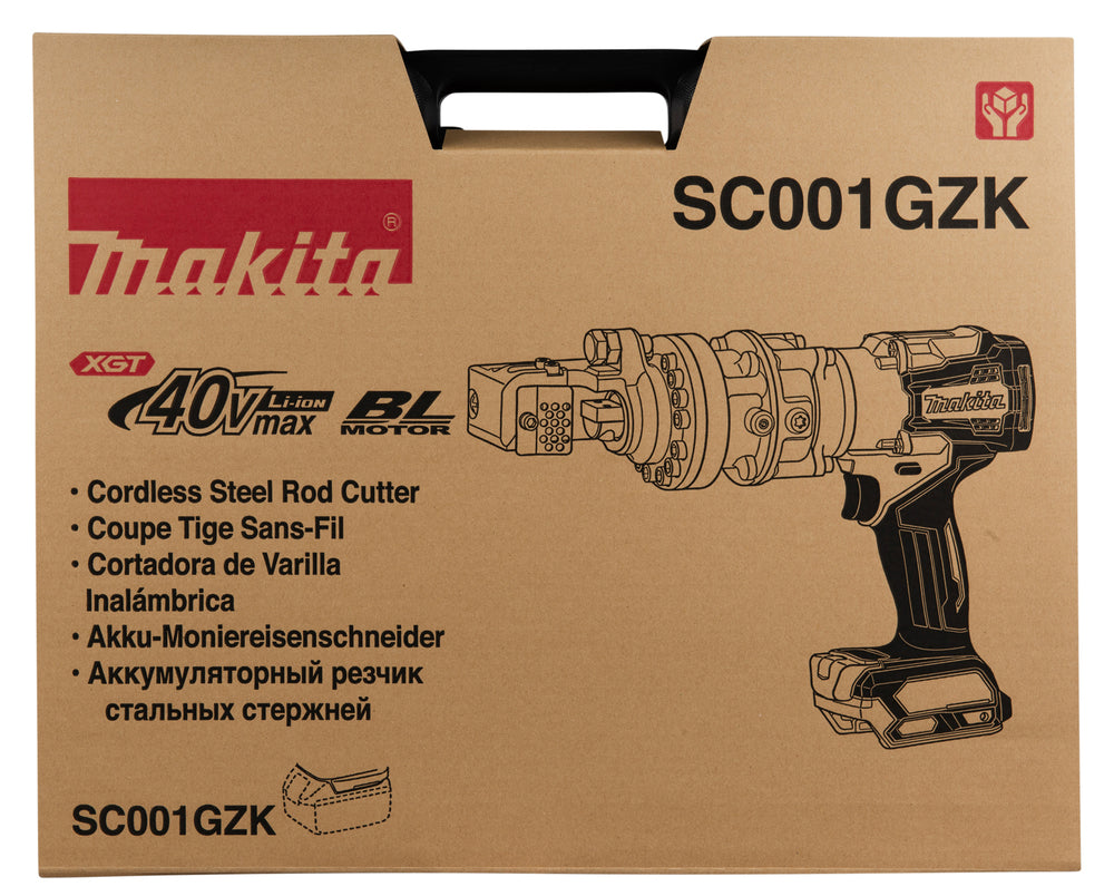 SC001GZK - Cortador de varillas Makita SC001GZK 40V - Imagen 25