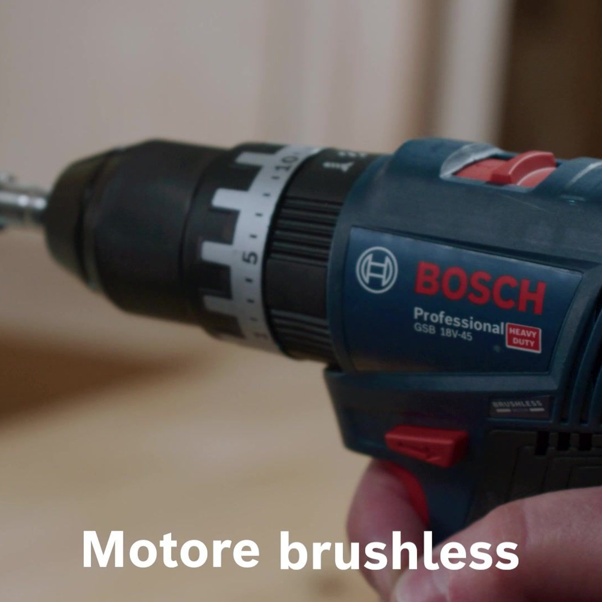06019K3301 - Trapano Avvitatore Bosch GSB 18V-45 PRO 18V - Immagine 7
