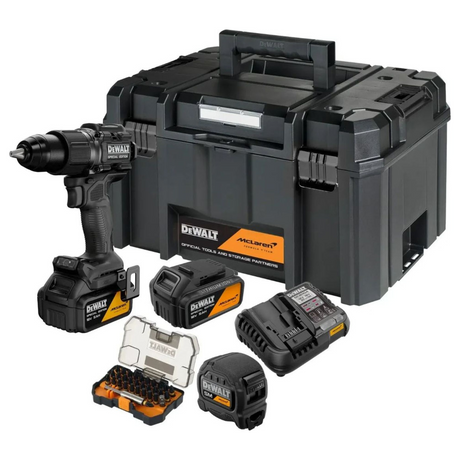 DCD86MP2KT-QW - Taladro atornillador de impacto DeWalt DCD86MP2KT-QW Edición Especial McLaren 18V 5Ah
