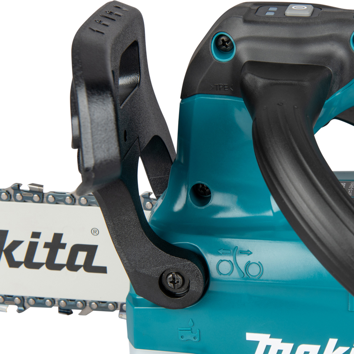 DUC258Z - Motosierra eléctrica con empuñadura superior Makita DUC258Z 18V - Imagen 12