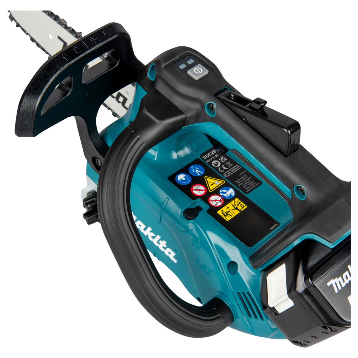 DUC258Z - Motosierra eléctrica con empuñadura superior Makita DUC258Z 18V - Imagen 15