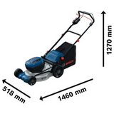 06008C8200 - Cortacésped Bosch GRA18V2-46SP PRO profesional 2x18V - Imagen 15