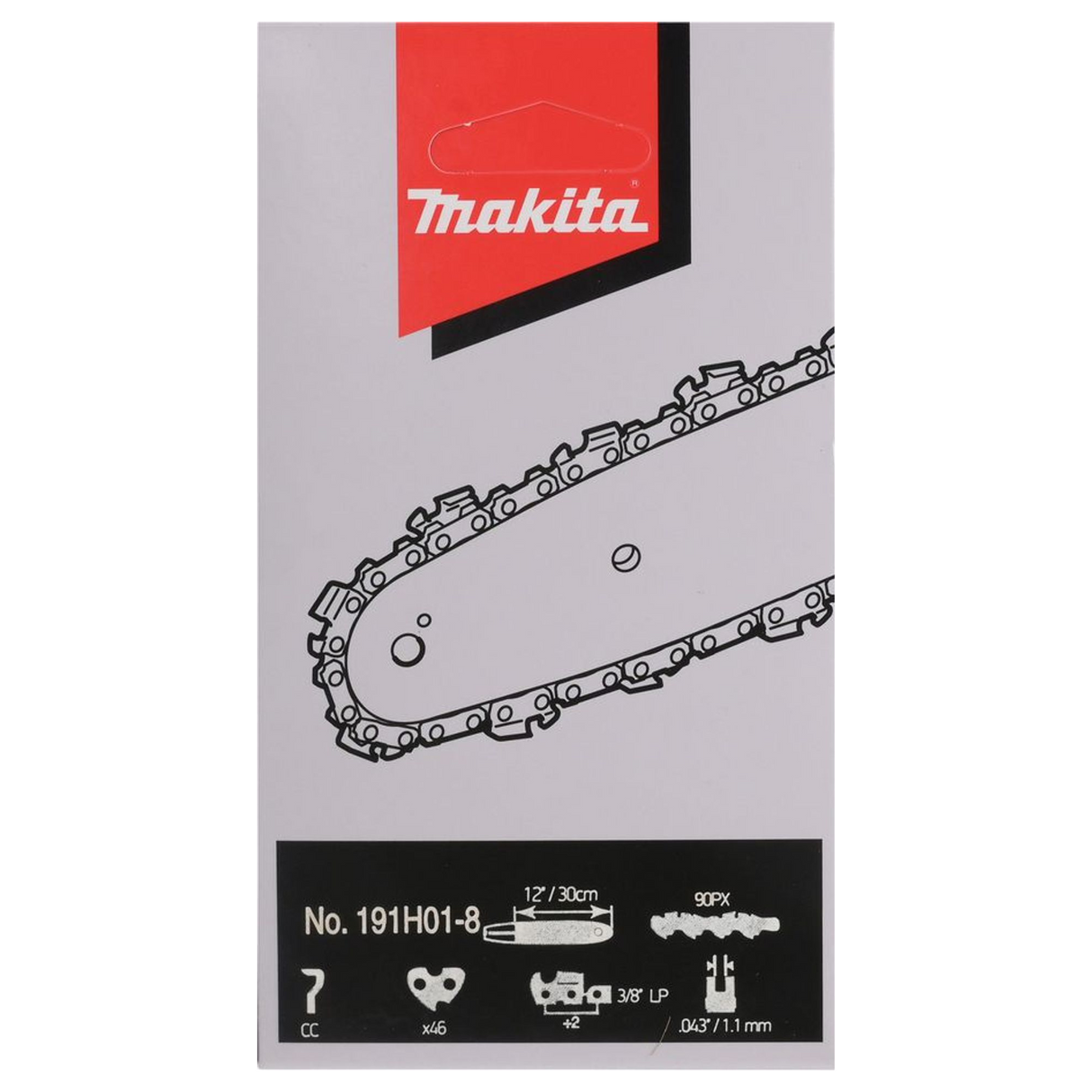 191H01-8 - Cadena Makita 191H01-8 90PX 30cm - Imagen 4