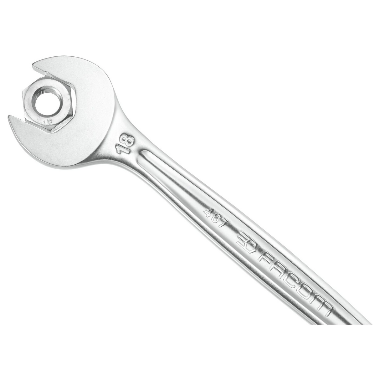 467B.24 - Chiave Combinata a Cricchetto Facom 467B 24mm - Immagine 5