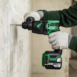 DH18DPBWPZ - Taladro percutor HiKOKI DH18DPBWPZ SDS-Plus de 18 V a batería