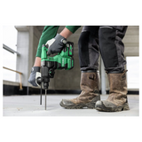DH3628DCWRZ - Taladro percutor HiKOKI DH3628DCWRZ SDS-Plus de 36 V y 3,2 J - Imagen 4