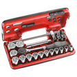 S.360DBOX4PB - Set Bussole Facom S.360DBOX4PB 1/2" con Cricchetto (22 pz)