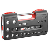 S.360DBOX4PB - Set Bussole Facom S.360DBOX4PB 1/2" con Cricchetto (22 pz) - Immagine 2