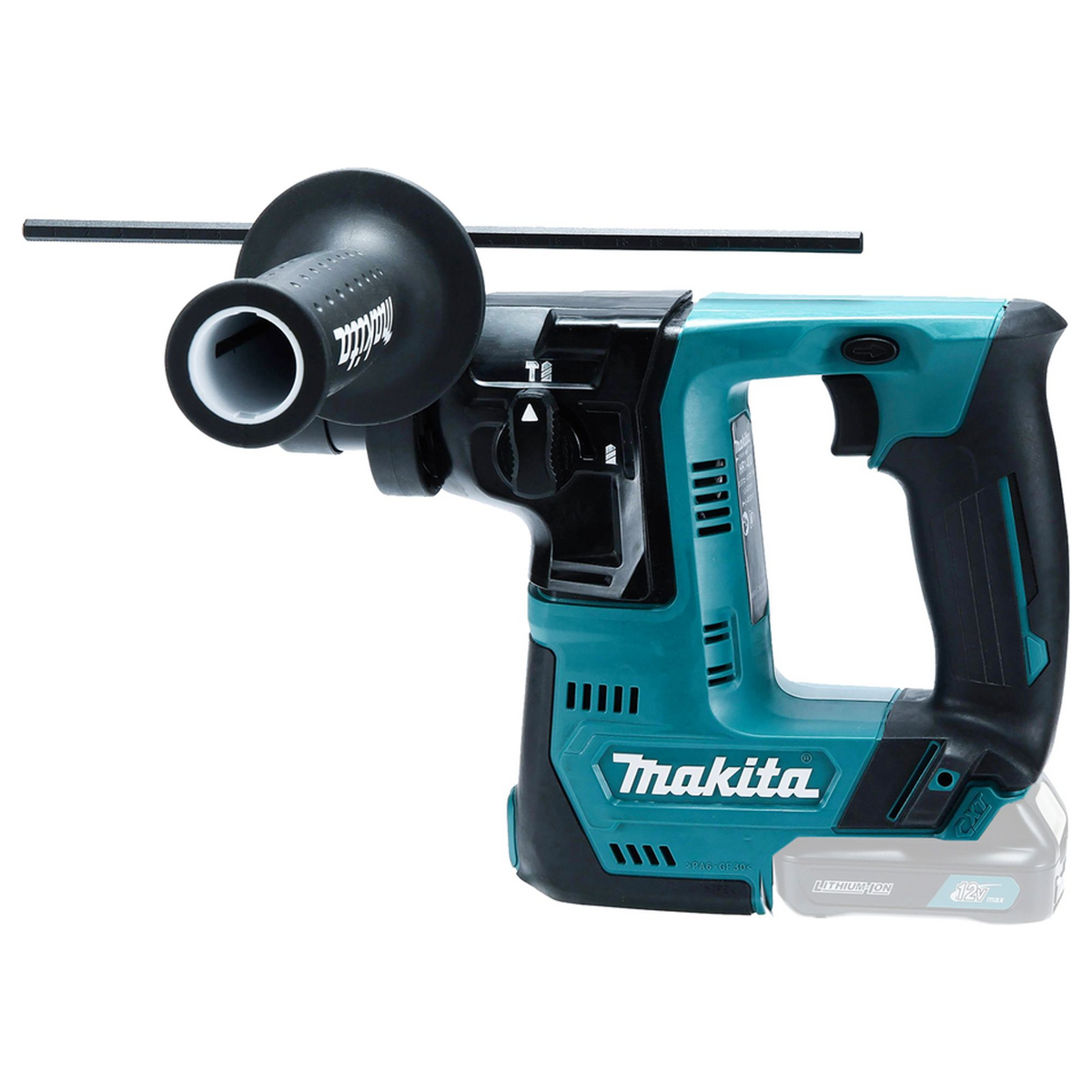 HR140DZJ - Taladro percutor Makita HR140DZJ CXT 12V SDS-Plus 14mm - Imagen 2
