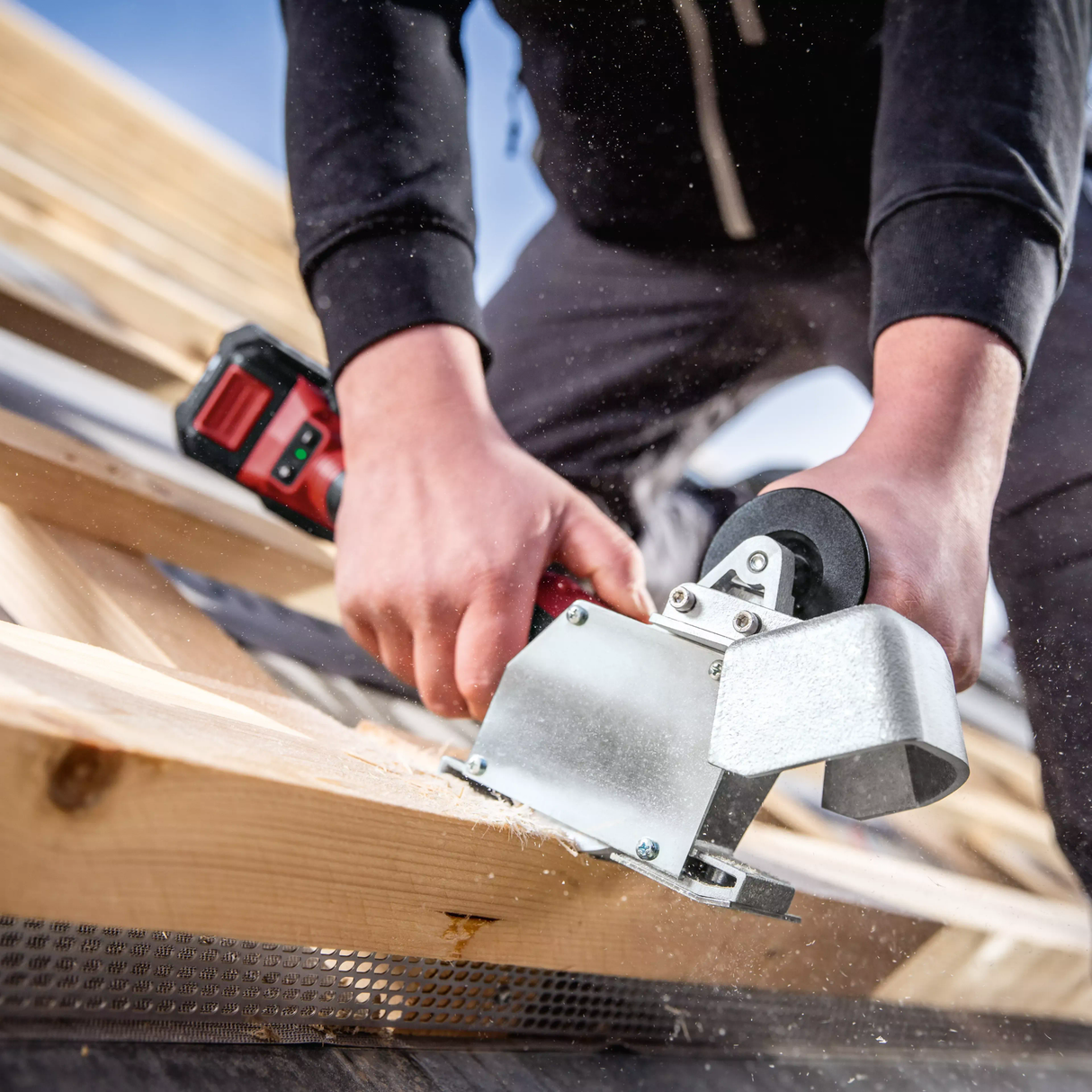 521582 - Fresadora Flex RFE 40 18V para ranuras de soporte de canalones - Imagen 6