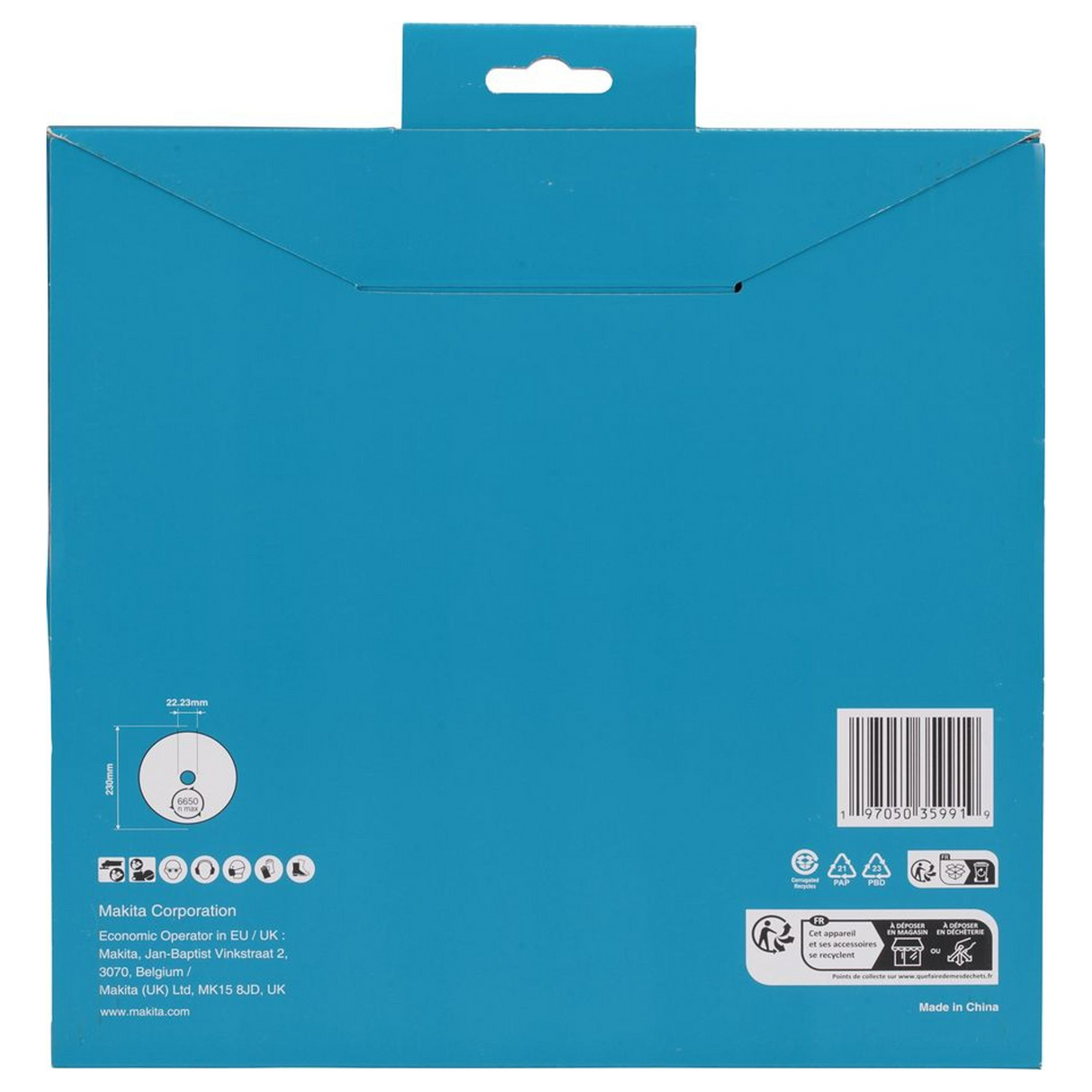 D-80254 - Disco Diamantato Makita D-80254 230mm Corona Continua - Immagine 5