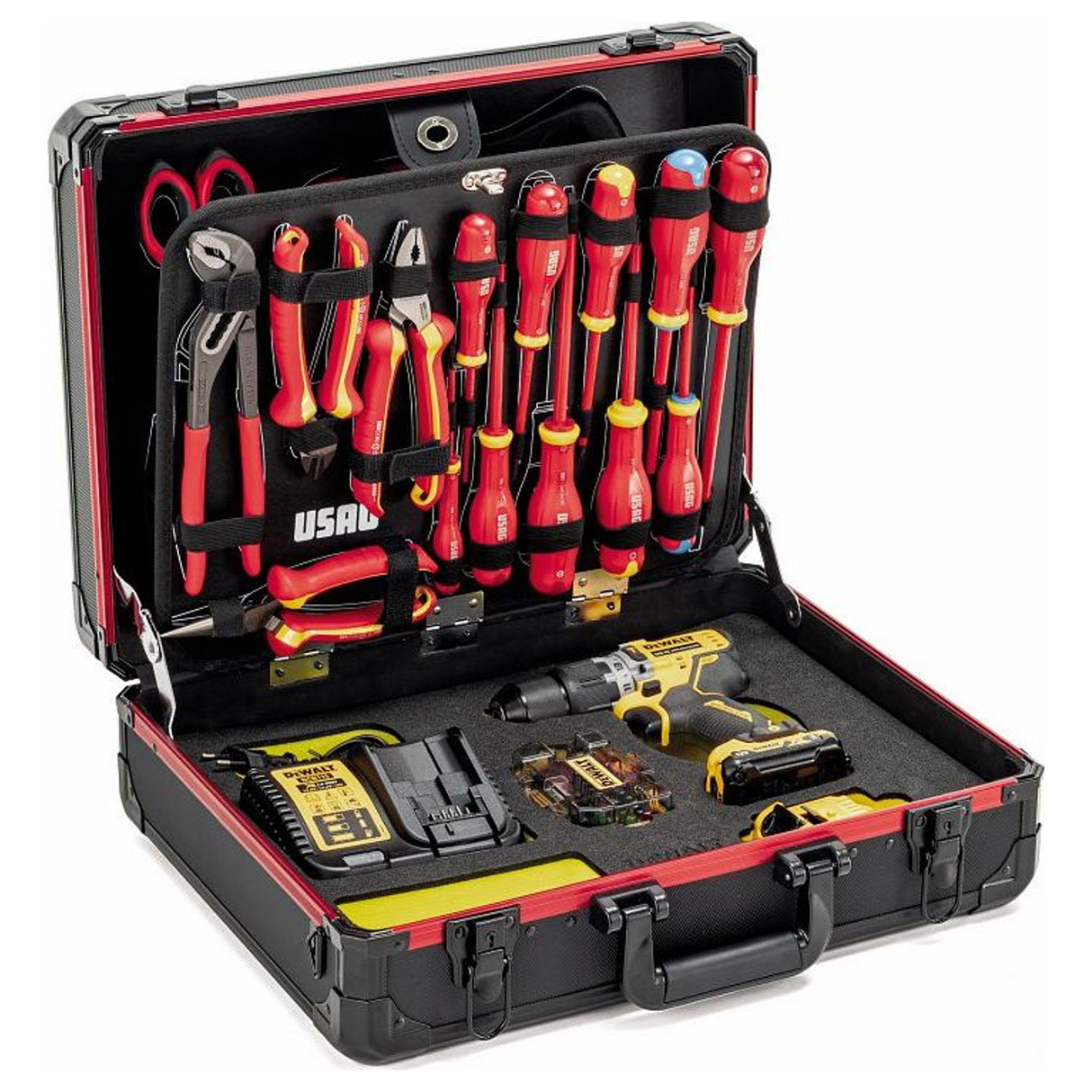 Valigia Assortimento Manutenzione Usag 002 MEUD 65 Pezzi