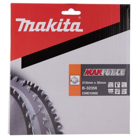 B-32356 - Hoja circular Makita B-32356 210 mm 40T - Imagen 3
