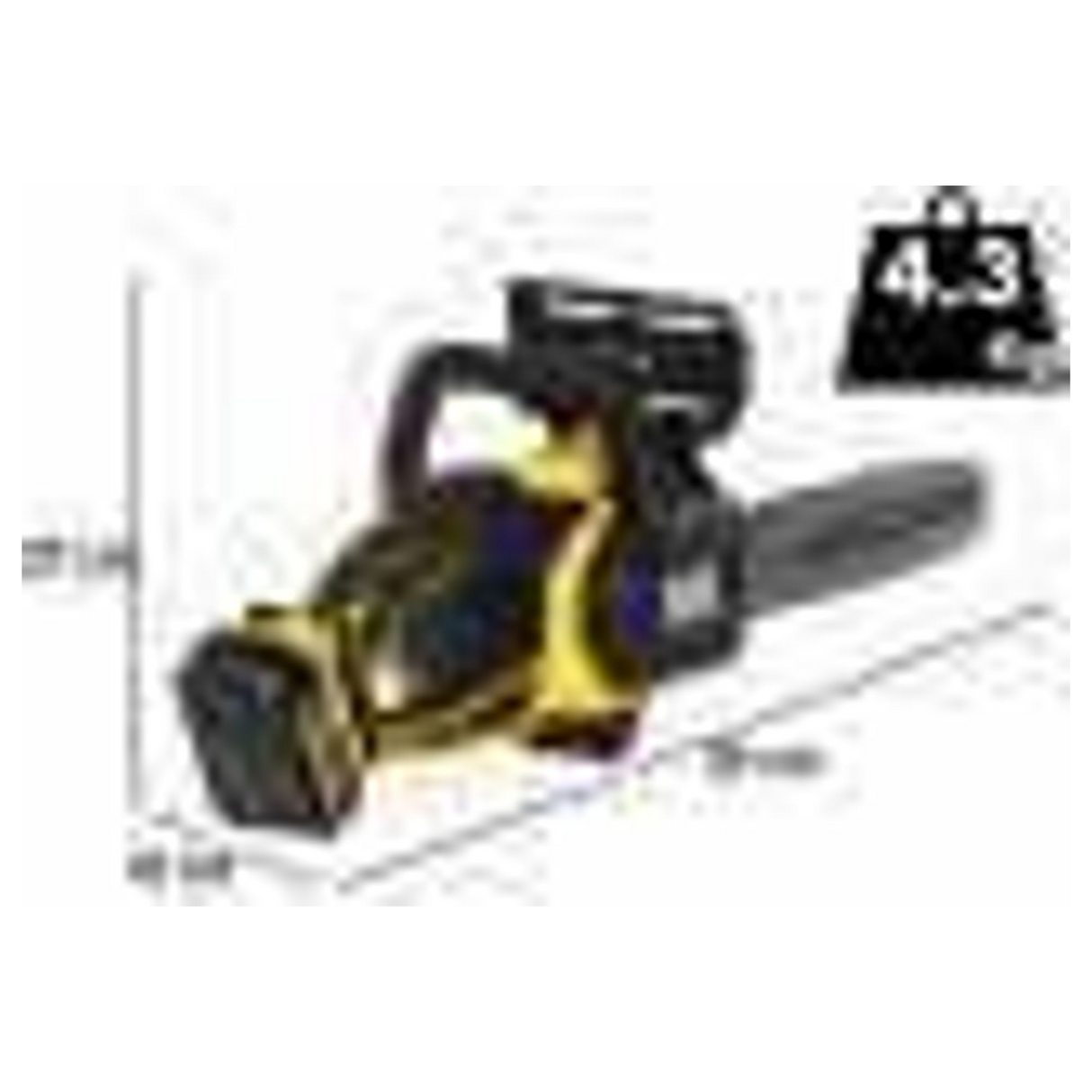 SFMCCS730M1-QW - Motosierra eléctrica Stanley Fatmax SFMCCS730 20V 4Ah - Imagen 12