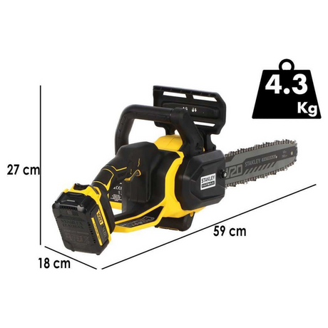 SFMCCS730M1-QW - Motosierra eléctrica Stanley Fatmax SFMCCS730 20V 4Ah - Imagen 2