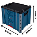 1600A037E3 - Sistema de transporte Bosch Cajón para contratistas L-BOXX 3 - Imagen 9