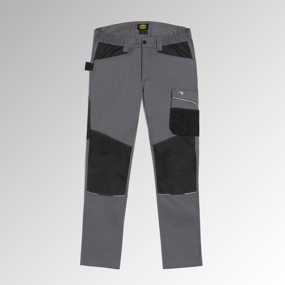 702.183065-75070 - Pantalones de trabajo Diadora Utility Rock Stretch Performance 2.0 Gris Acero - Imagen 7