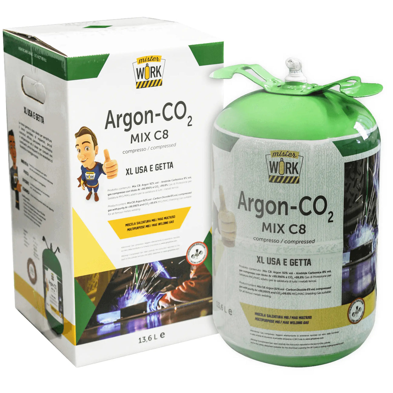 Bombola Mix C8 Helvi Misterwork 14lt