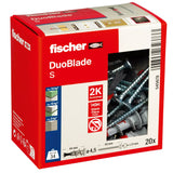 Tassello autoforante per cartongesso Fischer DuoBlade