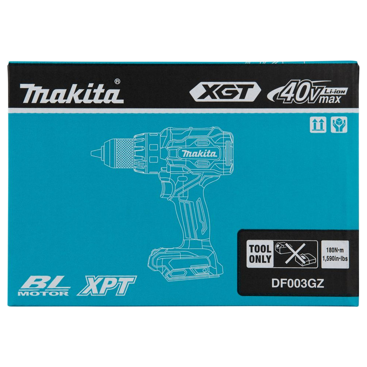 DF003GZ - Trapano Avvitatore Makita DF003GZ 40V - Immagine 19
