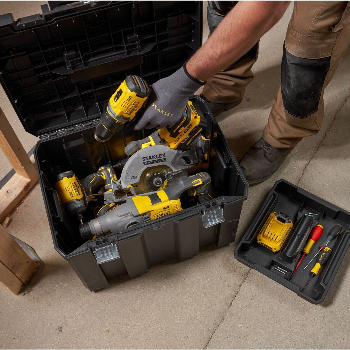 FMST1-75753 - Carro de herramientas Stanley FMST1-75753 PRO-STACK FATMAX - Imagen 3