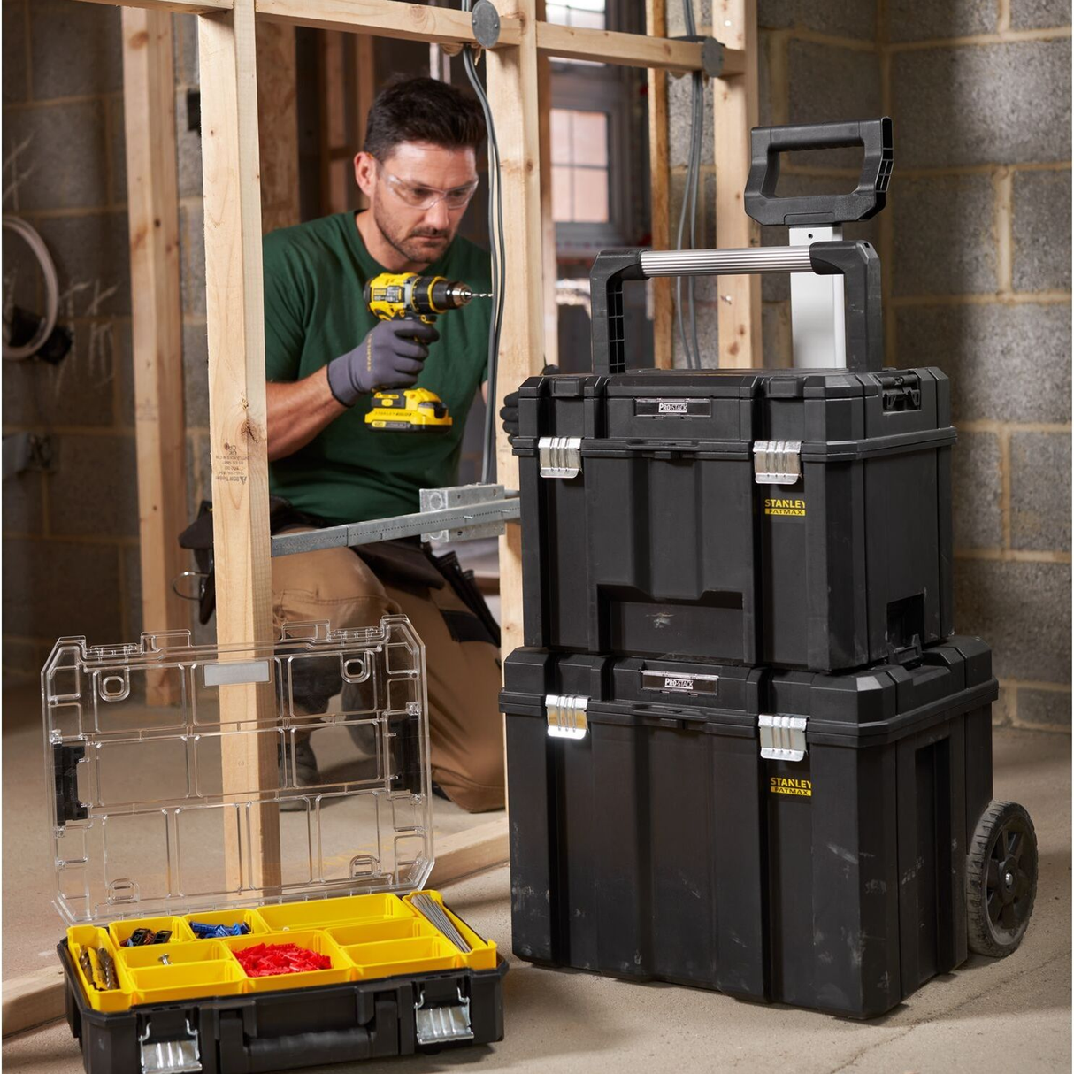 FMST1-75753 - Carro de herramientas Stanley FMST1-75753 PRO-STACK FATMAX - Imagen 4