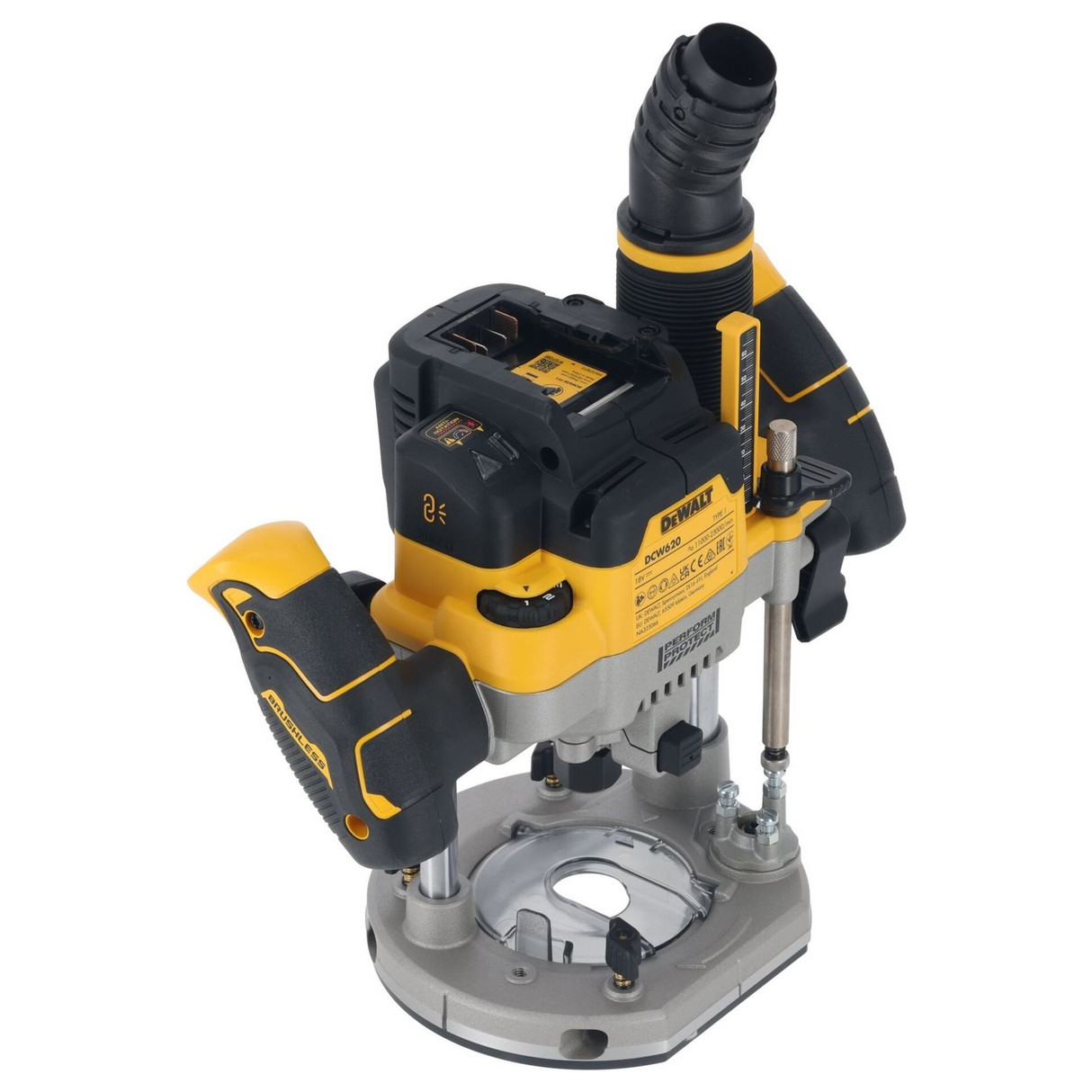 DCW620NT-XJ - Fresadora eléctrica Dewalt DCW620NT-XJ 18V