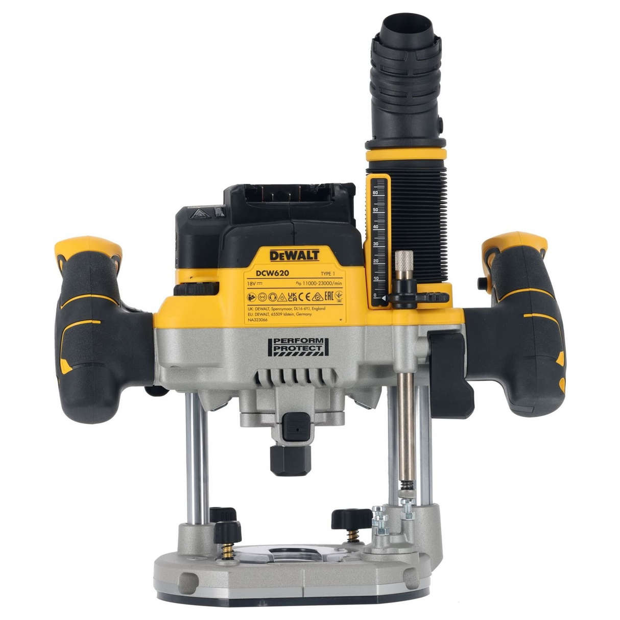 DCW620NT-XJ - Fresadora eléctrica Dewalt DCW620NT-XJ 18V - Imagen 4