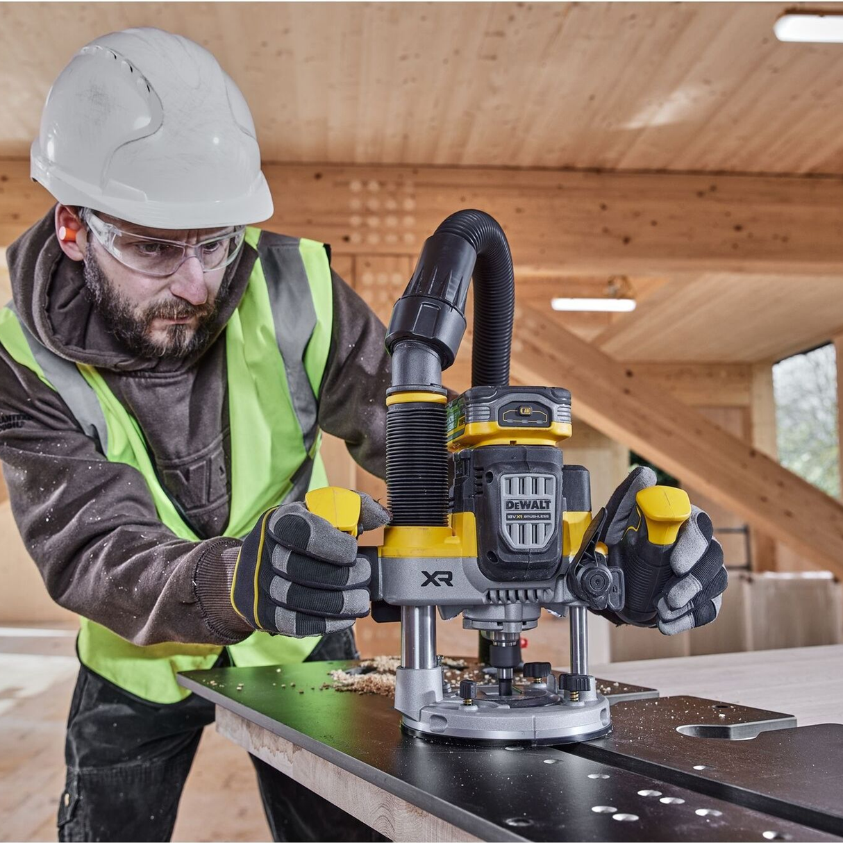 DCW620NT-XJ - Fresadora eléctrica Dewalt DCW620NT-XJ 18V - Imagen 7