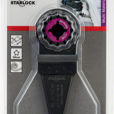 2608661691 - Cortador para multiherramientas Bosch AIZ 28 SC HCS Starlock profesional - Imagen 2