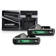 UC18YFSLWEZ - Cargador rápido BoosterPack HiKOKI UC18YFSLWEZ de 18 V con 2 baterías BSL1840M de 4 Ah