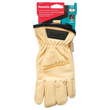 P-84632 - Guantes de trabajo Makita P-84632 Cow Driver de cuero talla L - Imagen 3