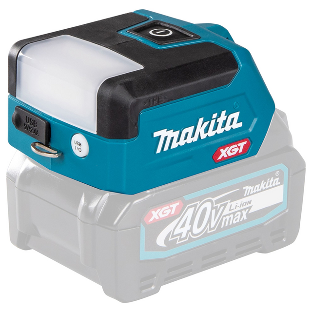 Linterna LED ML011G01 Makita ML011G01 con salida USB XGT de 40 V