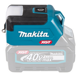 Linterna LED ML011G01 Makita ML011G01 con salida USB XGT de 40 V - Imagen 2