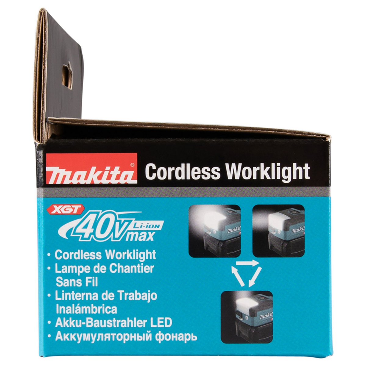 Linterna LED ML011G01 Makita ML011G01 con salida USB XGT de 40 V - Imagen 25
