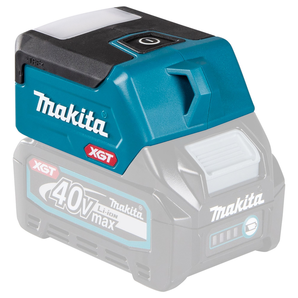 Linterna LED ML011G01 Makita ML011G01 con salida USB XGT de 40 V - Imagen 3