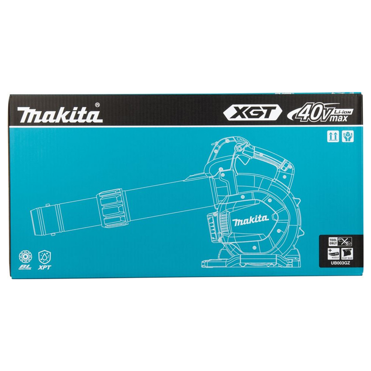 UB003GZ - Soplador/aspirador Makita UB003GZ 40V - Imagen 25