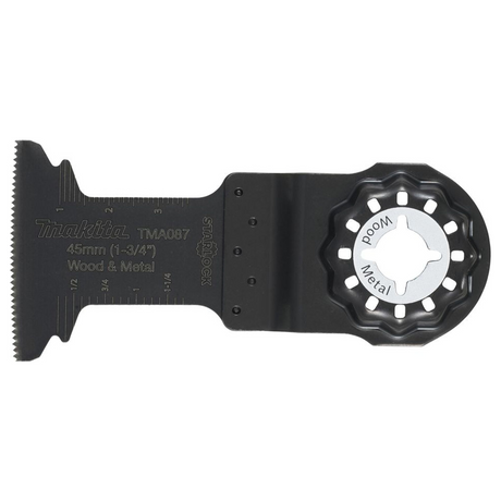 E-25448 - Hoja Starlock Makita E-25448 BiM 45 mm para madera y metal - Imagen 2