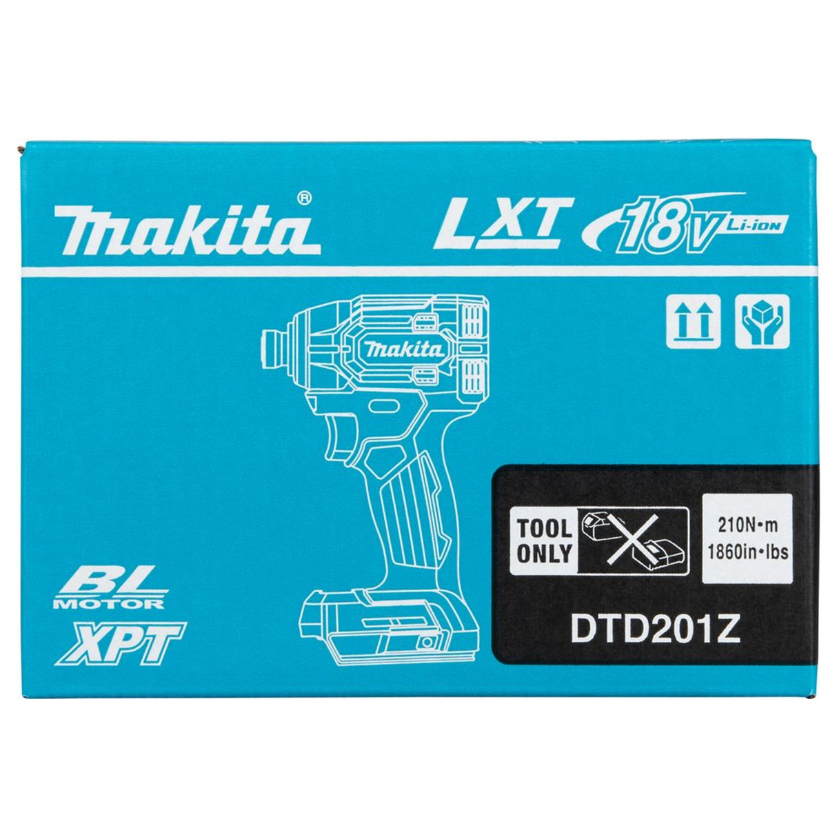 DTD201Z - Llave de impacto Makita DTD201Z 18V - Imagen 18