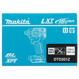 DTD201Z - Llave de impacto Makita DTD201Z 18V - Imagen 18