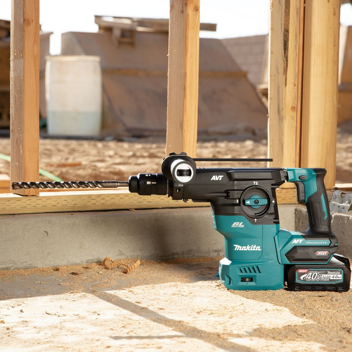 HR009GM202 - Taladro percutor Makita HR009GM202 40V - Imagen 20