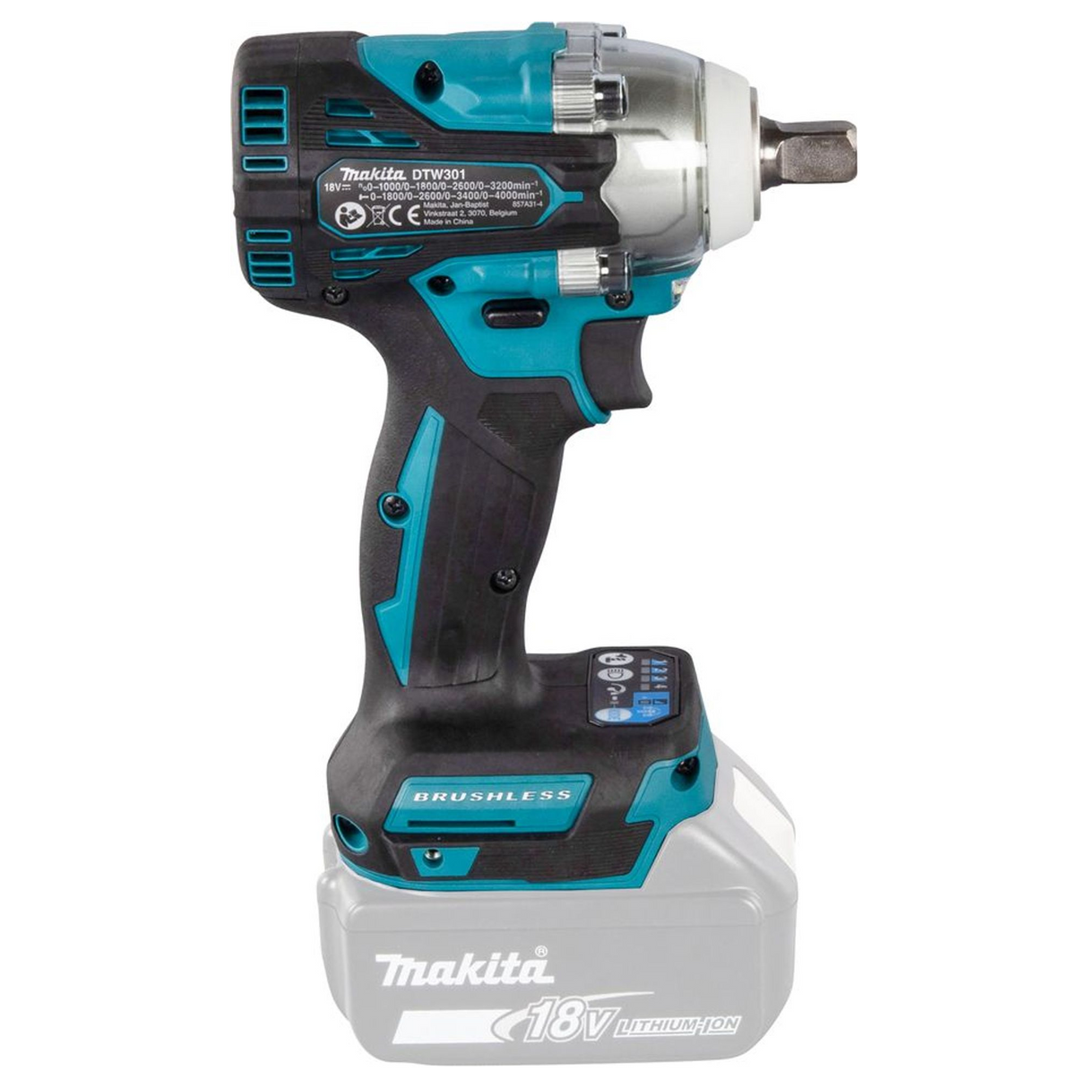 DTW301Z - Llave de impacto Makita DTW301Z 18V - Imagen 6