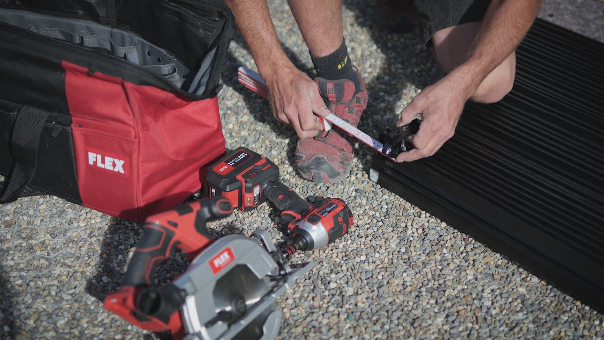 Conjunto de potencia dúo Flex 12/18 V 2 x 18 V 8 Ah