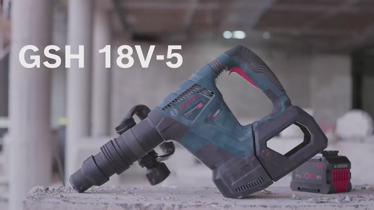 Martillo demoledor Bosch GSH 18V-5 PRO 18V