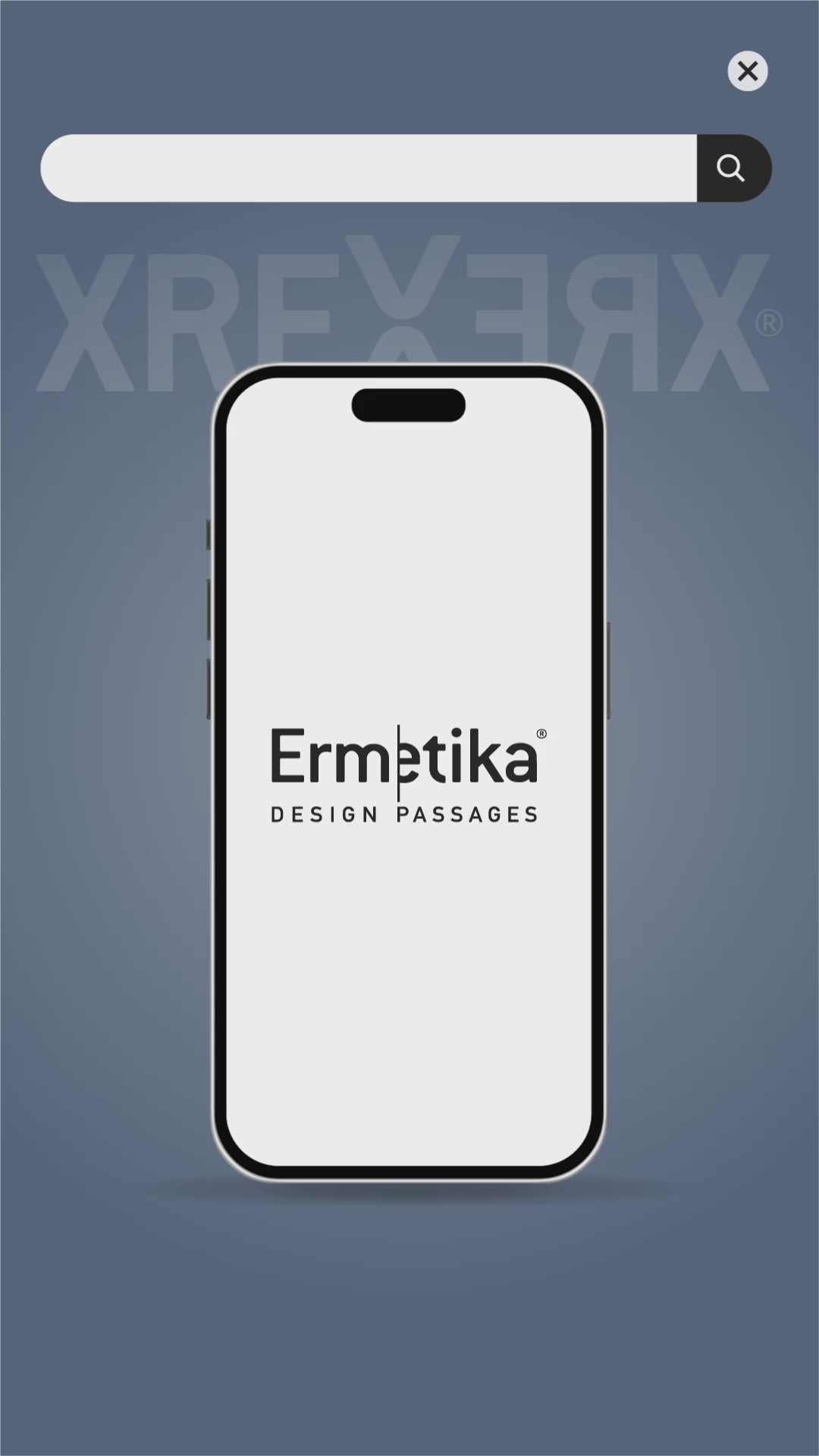 Puerta a ras de pared Ermetika xREVERx 3.0