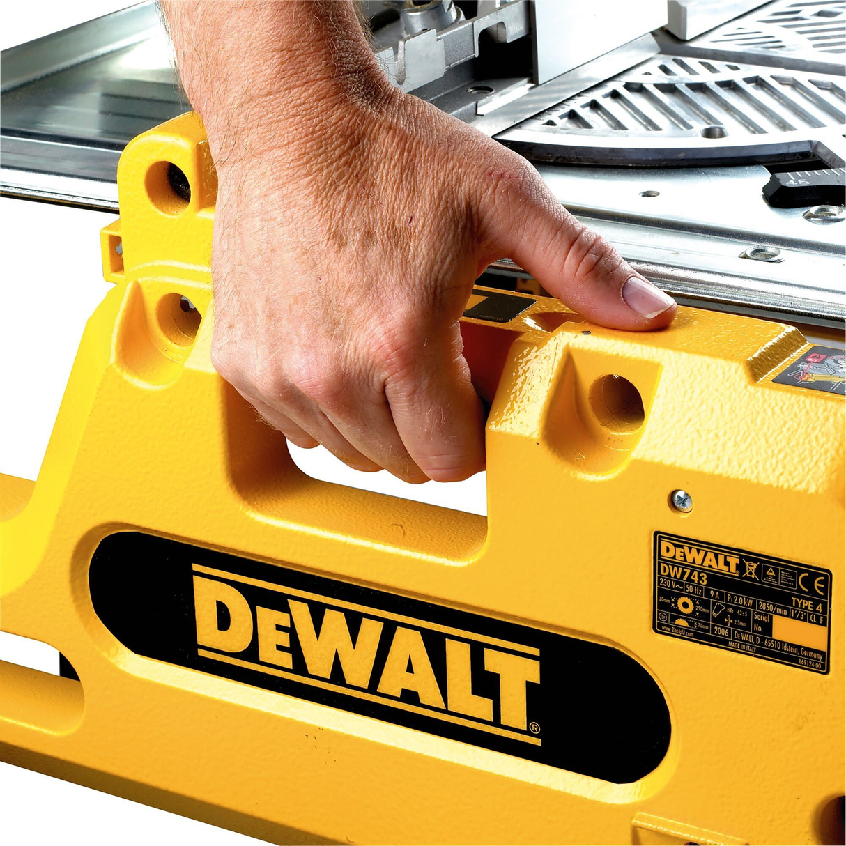 DW743N-QS - Sierra combinada Dewalt DW743N-QS 250 mm 1550 W - Imagen 23